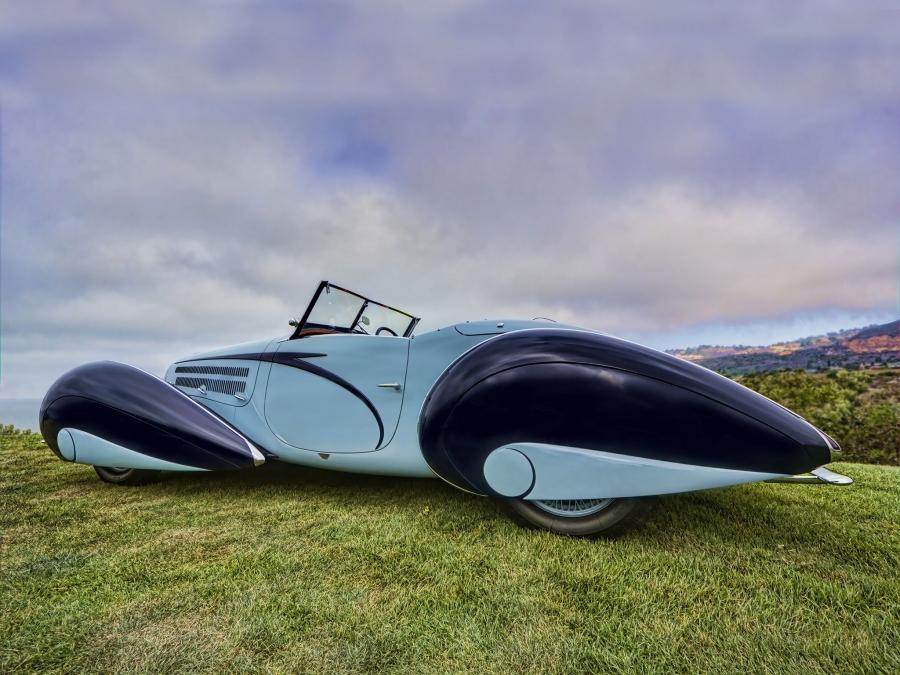  Delahaye 135 M Cabriolet par Figoni & Falaschi 1937 года  (фото 12 из 40)